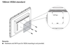 VESA Panel PC Mounting