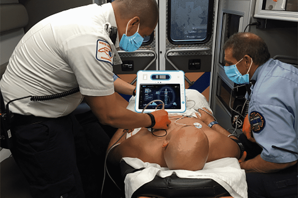 Medical Tablet In Ambulance