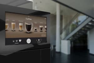 Rugged Panel PC in a Coffee Vending Machine