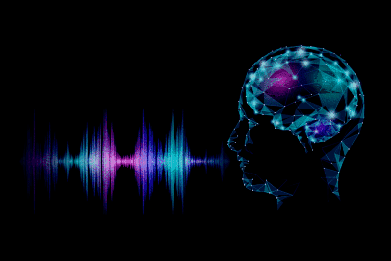 AI digitizing audio sounds for voice control