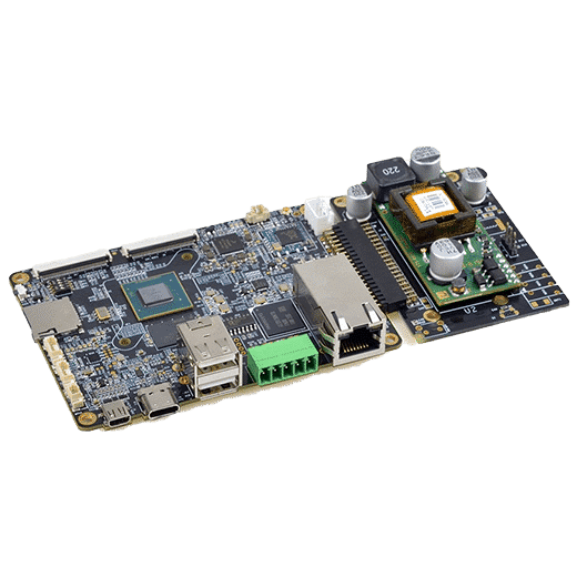 emb-2238 nxp i.mx8m cortex-a53 processor with power over ethernet POE arm embedded computer