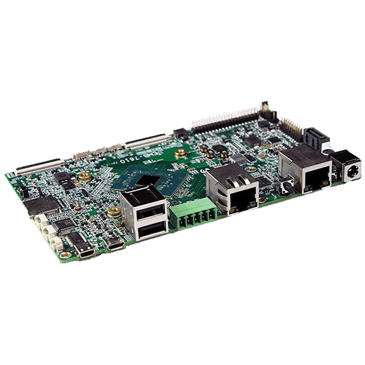 emb-7610 intel quad-core celeron processor with LVDS, eDP, and MIPI DSI support x86 embedded system sbc with 2 ethernet ports