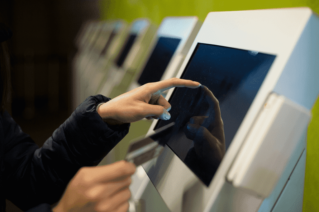 Self service kiosk for purchasing using embedded pc solutions