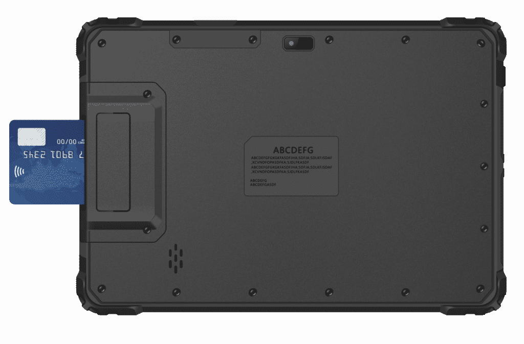 MS-100A with Smart Card expansion module attached